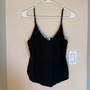 Black tank top